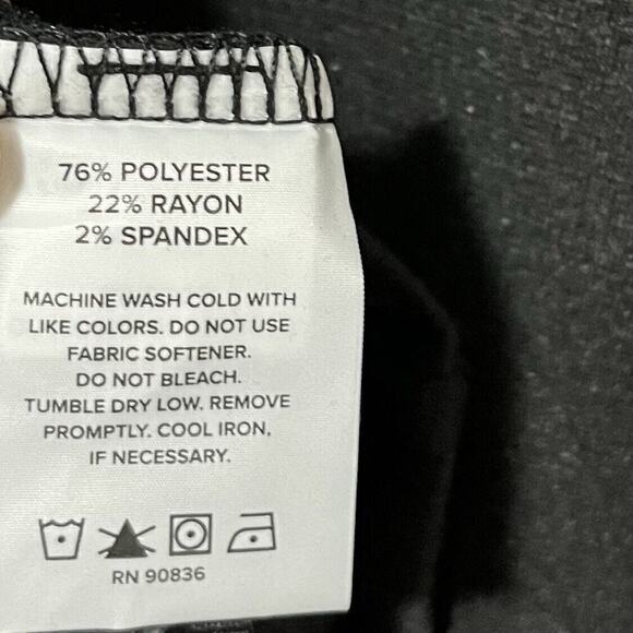 Brooks Brothers Men's Mid Layer Stretch 1/2 Button Shirt Size L Charcoal Gray - Picture 6 of 7